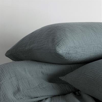 Dekbed beddengoed 100% Katoen | Grijs Blauw Dekbed beddengoed 100% Katoen | Grijs Blauw