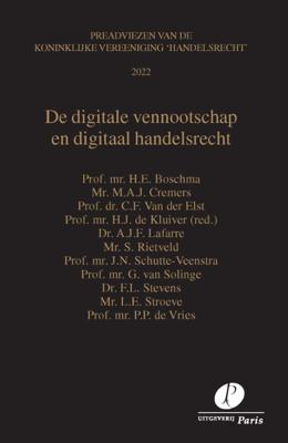 De digitale vennootschap en digitaal handelsrecht (Paperback)