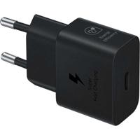 SAMSUNG FAST 25W USB C netlader zonder kabel zwart