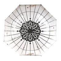 Esschert Design TP321 paraplu Zwart, Meerkleurig, Transparant Staal Volledig formaat - thumbnail