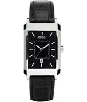 Horlogeband Hugo Boss HB-47-1-14-2143 / HB659302142 / 15122352 Leder Zwart 20mm
