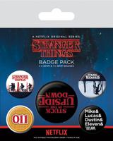 Stranger Things Pin-Back Buttons 5-Pack Upsid