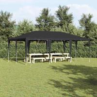 VidaXL Partytent antraciet 600 x 400 x 266 cm polyethyleen en staal