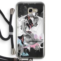 Camouflage de sommeil: Samsung Galaxy A5 (2017) Transparant Hoesje met koord