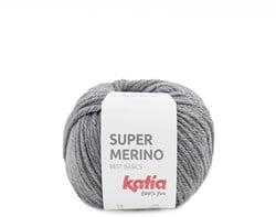 Katia Super Merino 010 Medium grijs