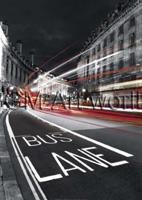 Kunstdruk Jean-Jacques Bernier - Bus Lane 50x70cm Kunstdruk Jean-Jacques Bernier - Bus Lane 50x70cm