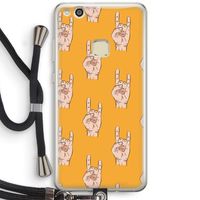 Rock: Huawei Ascend P10 Lite Transparant Hoesje met koord