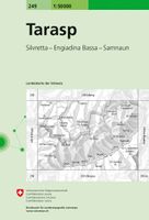 Wandelkaart - Topografische kaart 249 Tarasp | Swisstopo - thumbnail