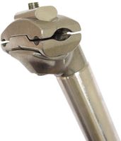 Edge Zadelpen atb ø27,2mm / 350mm aluminium - zilver