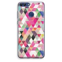 Gekleurde driehoekjes: Huawei P Smart (2018) Transparant Hoesje