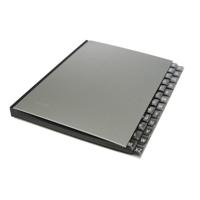 Class&apos;ex sorteermap met letteraanduiding A-Z, zilver