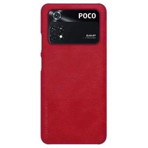 Nillkin Qin Series Xiaomi Poco M4 Pro Flip Case - Rood