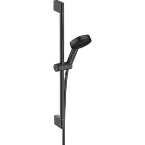 Hansgrohe Pulsify Select glijstangset 3jet Relaxation 10.5cm met glijstang 65 cm Mat Zwart 24160670