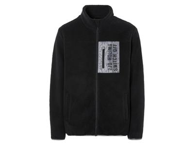 LIVERGY Heren fleece jas (Grijs, L)