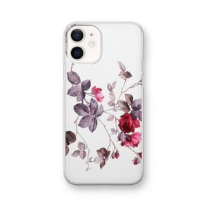 Mooie bloemen: iPhone 12 Transparant Hoesje