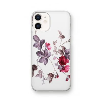 Mooie bloemen: iPhone 12 Transparant Hoesje