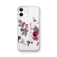 Mooie bloemen: iPhone 12 Transparant Hoesje