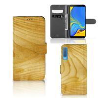 Samsung Galaxy A7 (2018) | Book Style Case | Licht Hout
