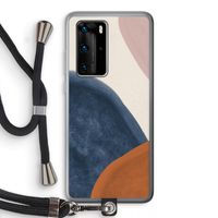 Geo #1: Huawei P40 Pro Transparant Hoesje met koord