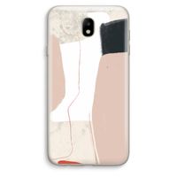 Lava: Samsung Galaxy J7 (2017) Transparant Hoesje