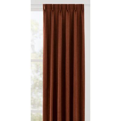 Leen Bakker - Gordijnstof Finn - Terra - Polyester - Bruin - B150 Cm
