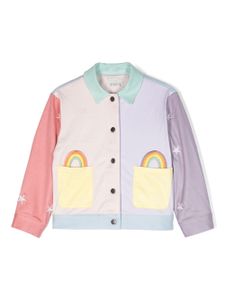 Stella McCartney Kids veste à détails brodés - Violet