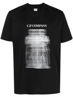 C.P. Company t-shirt en coton à imprimé graphique - Noir - thumbnail