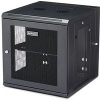 StarTech.com RK1224WALHM Wall mounted rack 12U 90kg Zwart rack