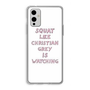 Christian Grey: OnePlus 9 Transparant Hoesje