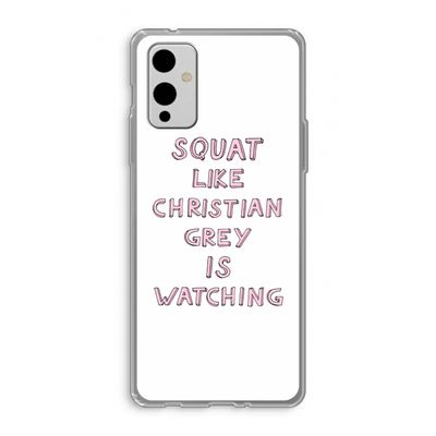 Christian Grey: OnePlus 9 Transparant Hoesje