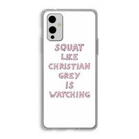 Christian Grey: OnePlus 9 Transparant Hoesje