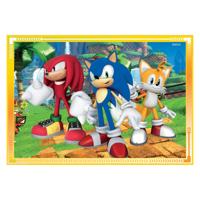 Clementoni puzzels sonic, 4in1