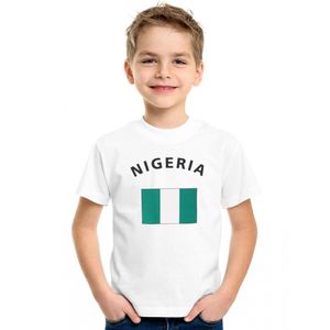 Nigeriaanse vlag t-shirts voor kinderen XL (152-164)  -