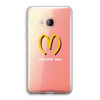 I'm lovin' you: HTC U Play Transparant Hoesje