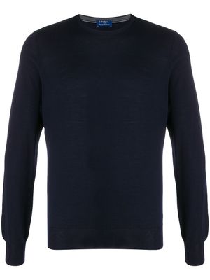 Barba pull texturé - Bleu