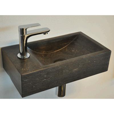 Wiesbaden Raw - Fontein Links - 40x22x10cm - Hardsteen Gezoet
