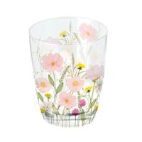 Waterglas Pastel Flowers Pink 0.25L