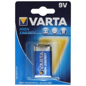 Varta batterij high energy - 9V