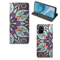 OnePlus 8T Smart Cover Purple Flower - thumbnail