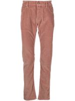 Jacob Cohën pantalon slim à taille basse - Rose - thumbnail