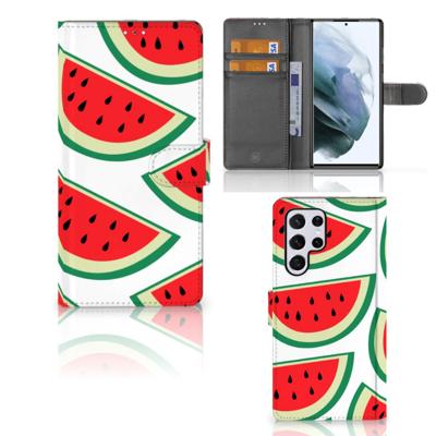 Samsung Galaxy S22 Ultra | Book Cover | Watermelons