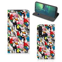 Motorola G8 Plus | Hoesje maken | Birds