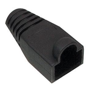 zwarte UTP connector huls