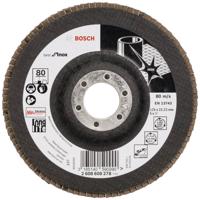 Bosch Accessories 2608608278 X581 Lamellenschijf Diameter 125 mm Boordiameter 22.33 mm RVS 1 stuk(s)