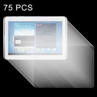 75 stuks 0.4mm 9 H + oppervlaktehardheid 2.5D getemperd glas Film voor Galaxy 10.1 opmerking / N8000