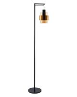 Freelight Vloerlamp Chiasso H 170 cm zwart goud Freelight Vloerlamp Chiasso H 170 cm zwart goud