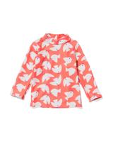 HEMA Babyshirt UV-beschermend Koraal (koraal)