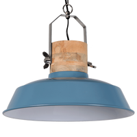 Hanglamp Loreto 62 cm 1 Lichts Vintage Blue Industrieel - thumbnail