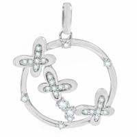 Dames hanger Folli Follie 3P8S024C 3 cm