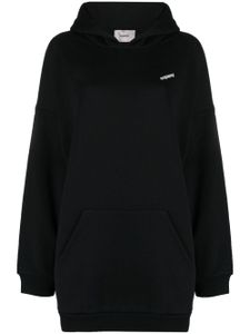 Coperni hoodie oversize à logo imprimé - Noir